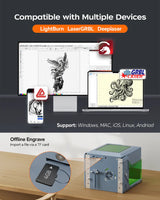 ARTILUME F1 Small Desktop Metal Laser Engraver ARTILUME