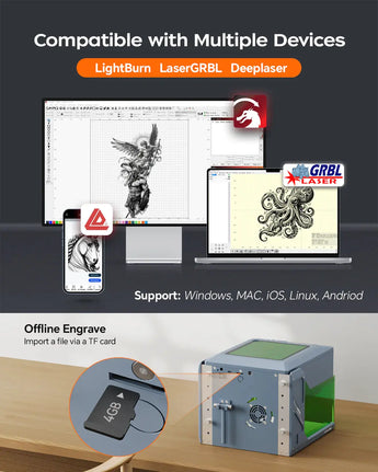 ARTILUME F1 Small Desktop Metal Laser Engraver ARTILUME