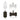 DIY Blank Stainless Steel Dog Tags / Bone Tags (4pcs)