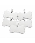 DIY Blank Stainless Steel Dog Tags / Bone Tags