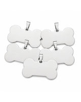 5 Bone-shaped tags