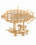 Retro Airship 3D Mechanical Wooden Puzzle