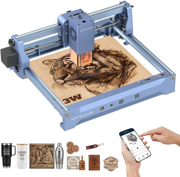 Artilume U1 Laser Engraver & Cutter | Out-of-Box Machine