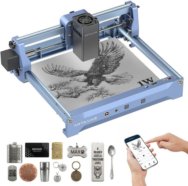 Artilume U1 Laser Engraver & Cutter | Out-of-Box Machine